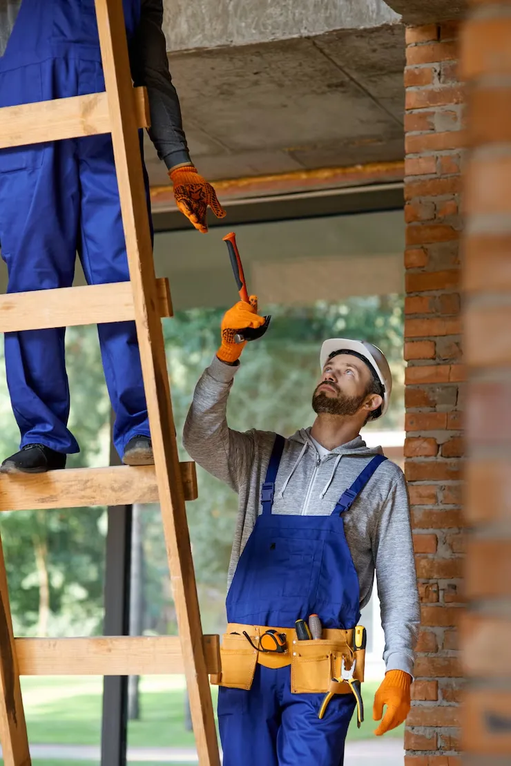Materiales de construcción listos para ser utilizados